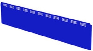 Щиток передний для прилавка "Илеть" расчетно-кассового неохлаждаемого (синий)