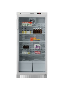ПОЗИС ХФ-250-3. Холодильник фармацевтический со стеклянной дверью