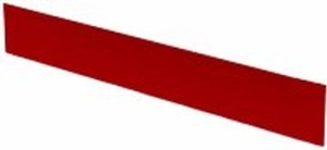 Щиток передний для прилавка "Илеть" расчетно-кассового неохлаждаемого (красный)