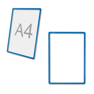 Рамка Shols формат А4, синяя